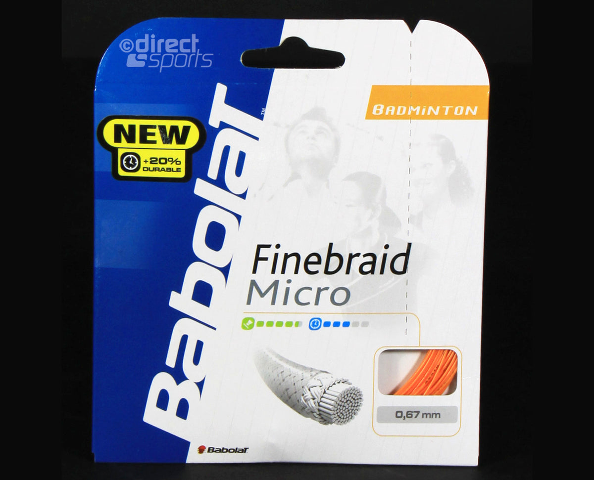 バボラ バドミントン ストリング ガット Finebraid Micro Babolat Finebraid Micro – e78shop