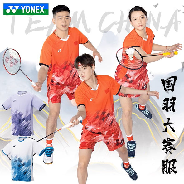 YONEX 2024年中國隊男子比賽球衣10581CR