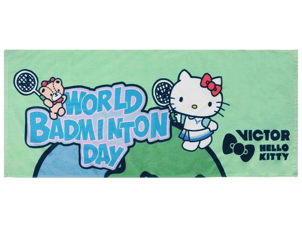 VICTOR X HELLO KITTY 世界羽球日運動毛巾 TW-KT302