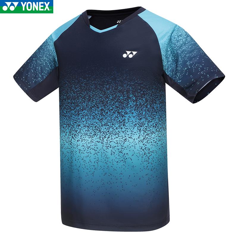 YONEX 75周年シャツ　ブルー YONEX Men's T-shirt 110374BCR – e78shop