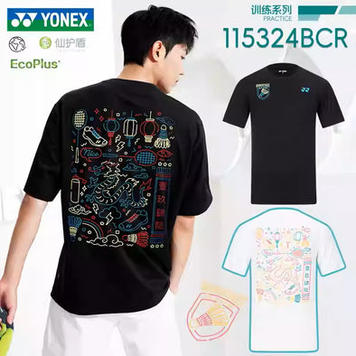 YONEX 男款T恤 115324BCR