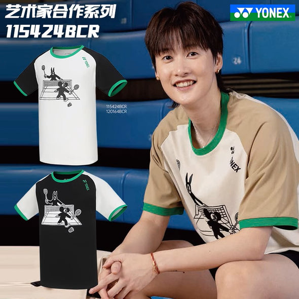 YONEX UNI T-Shirt 115424BCR