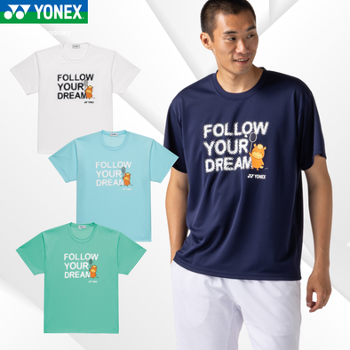 クリスタル ヨネックス日本代表Tシャツ 応援Tシャツを着て、バドミントン日本代表を応援しよう！スディルマン
