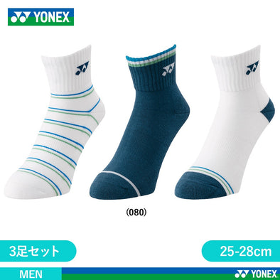 YONEX Ankle Socks 3-Pair Set 19236Y/29236Y