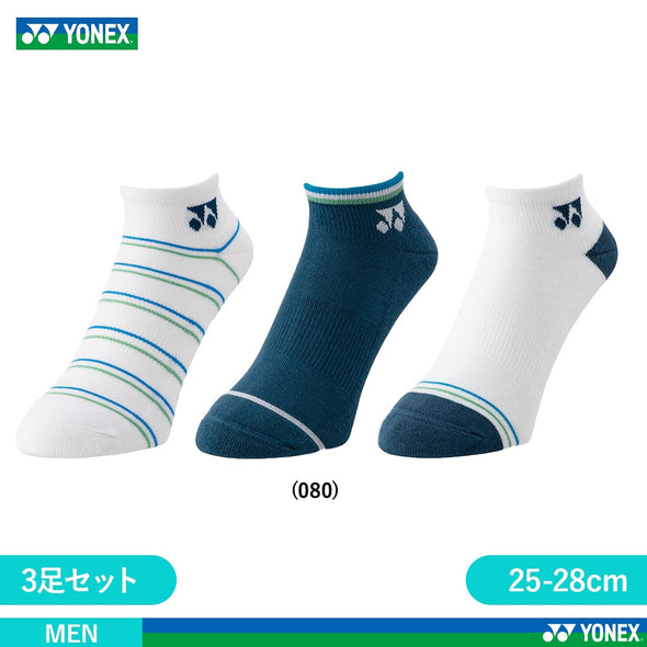 YONEX 低筒隱形襪 3雙組 19237Y/29237Y