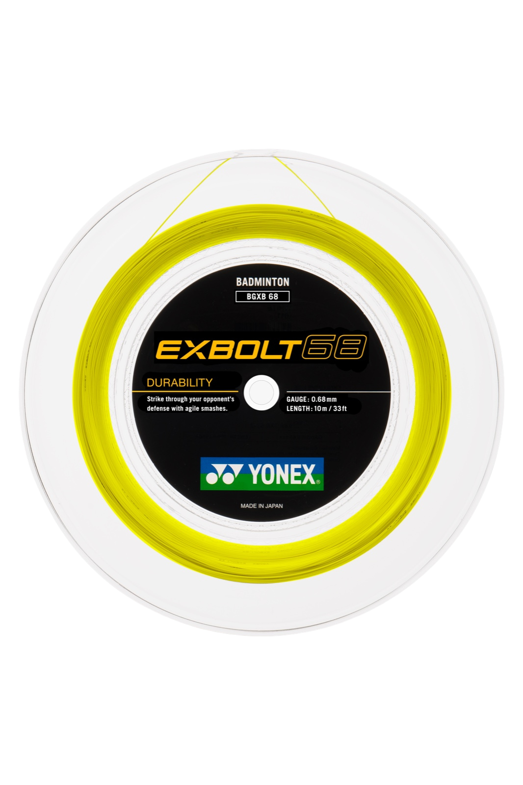 YONEX エクスボルト68 200mロール ホワイト YONEX エクスボルト YONEX エクスボルト68 200mロール ホワイト YONEX エクスボルト