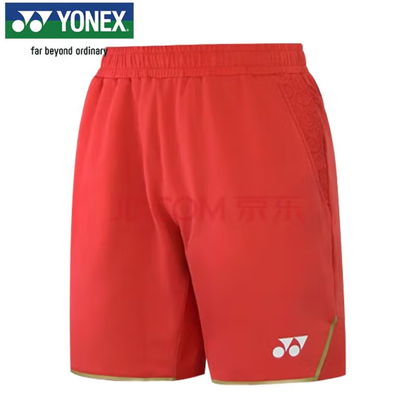 YONEX 2024 中國隊男子組比賽短褲 15220CR / 15221CR