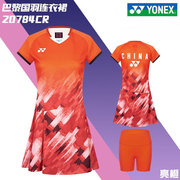 YONEX 2024年中國隊女子比賽連身裙 20784CR