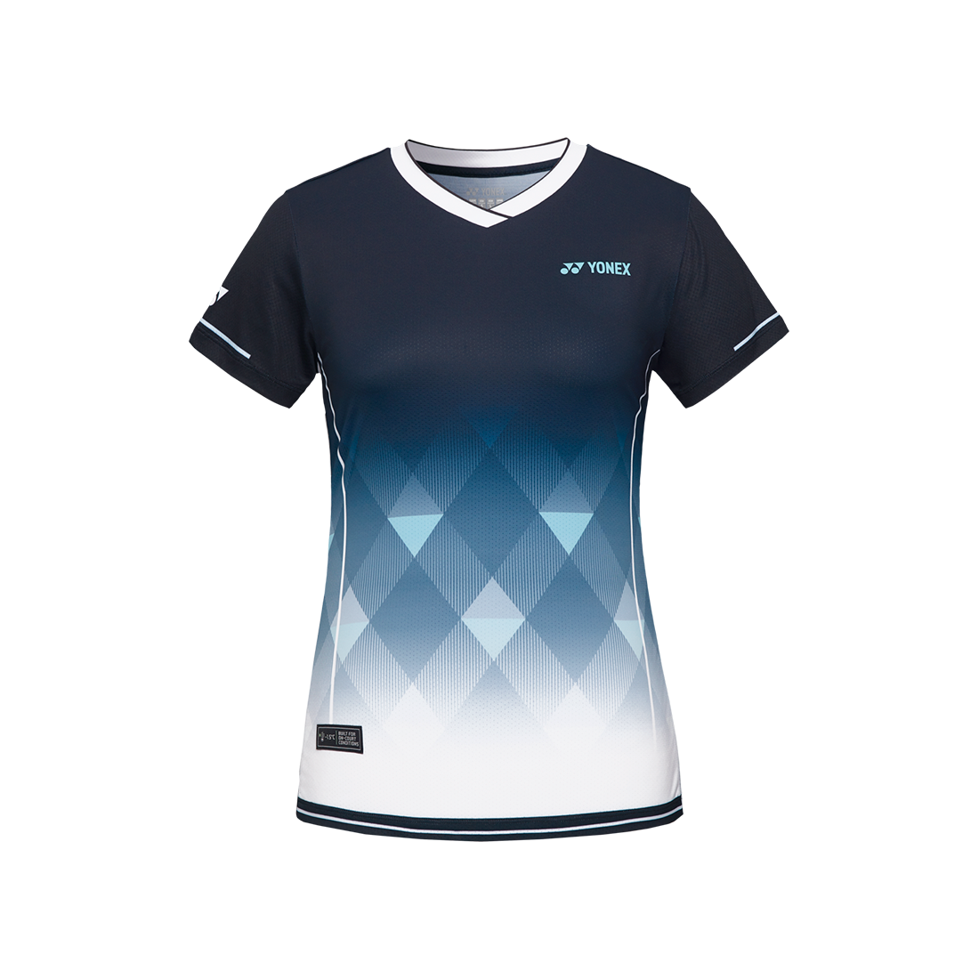 YON RACING Shirt ヨンエキスポMサイズ Yonex YTM5 T-Shirt Mens (Turquoise/Black)