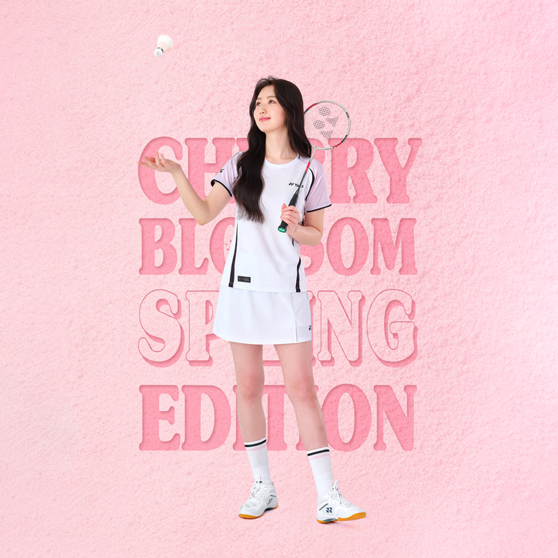 YONEX WOMEN'S T-SHIRTS 252TS002F (2025 Cherry Blossom Edition