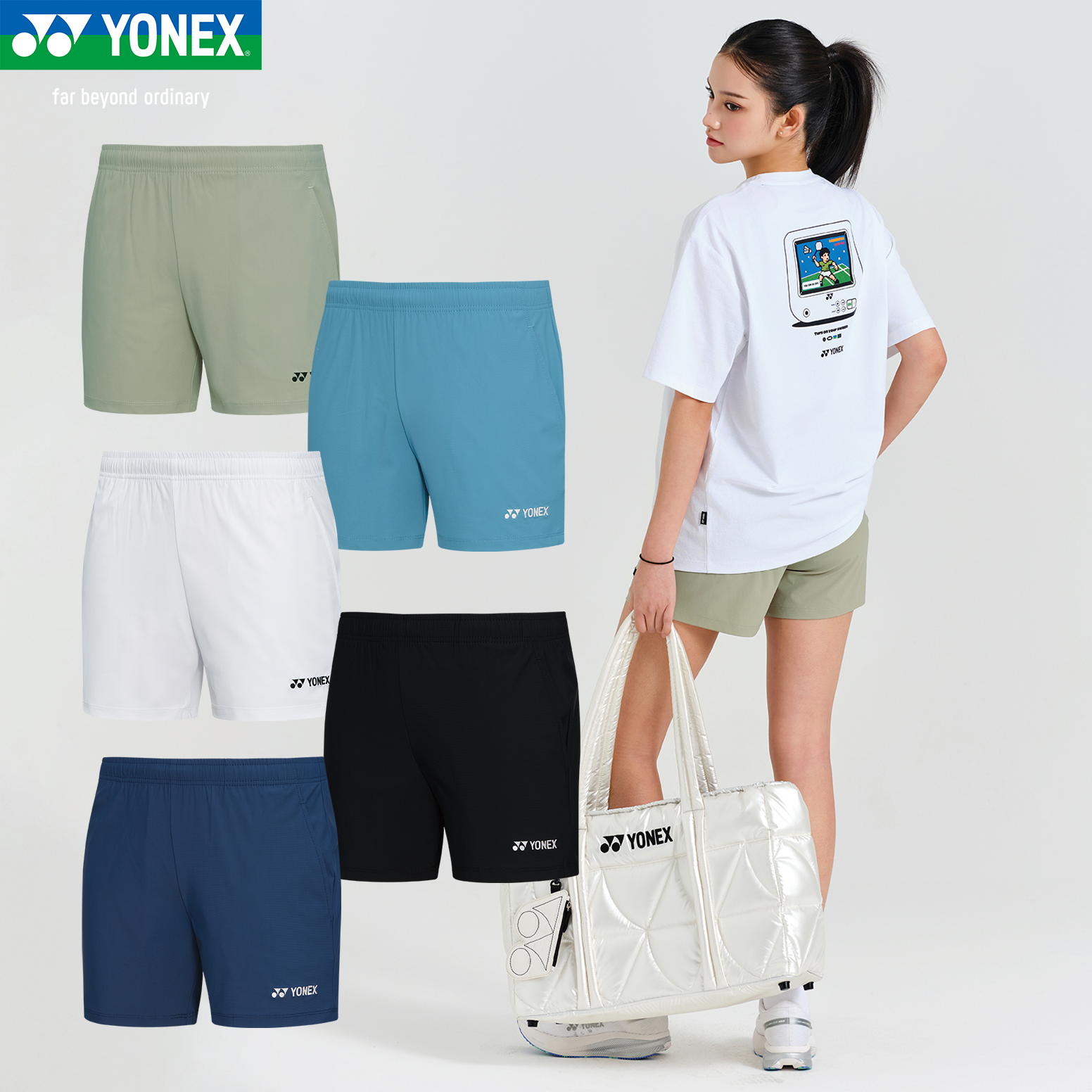 字通 YONEX KOREA 26SS Women's Shorts 269PH002F – e78shop