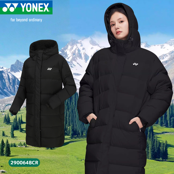 YONEX ダウンジャケット Lサイズ YONEX Women's Long Down Jacket 290064BCR – e78shop