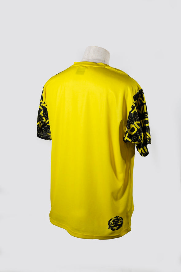尤尼克斯礪波羽球隊2023 T恤 (黃色)