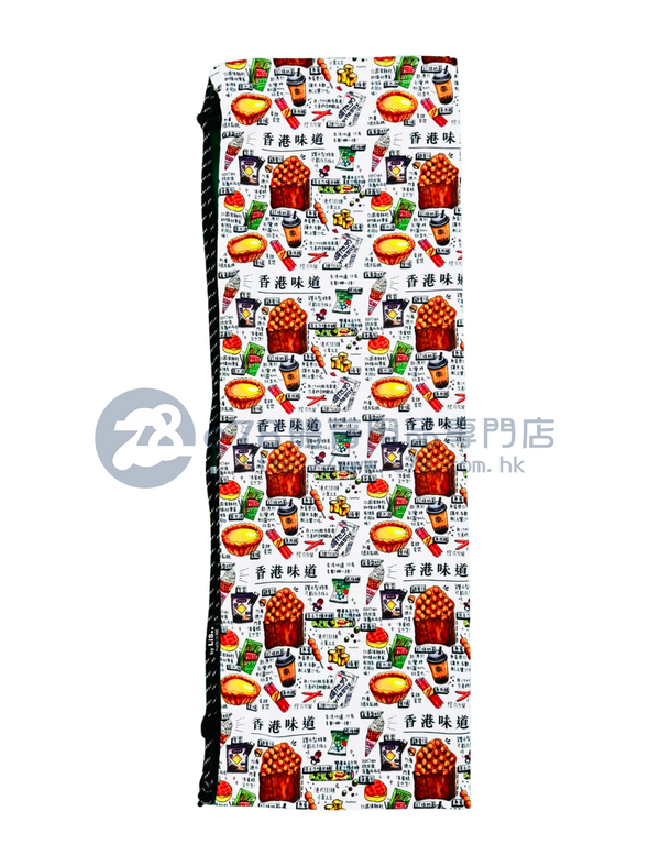 Handmade Water Resistant Racket Case (Hong Kong Snacks 523)