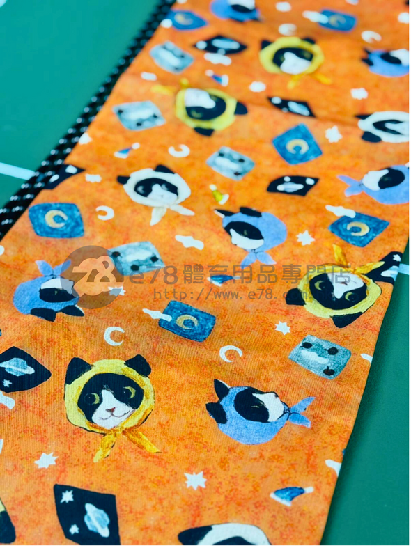 Handmade Water Resistant Racket Case (Sleepy Cats 525)