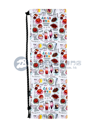 Handmade Water Resistant Racket Case (Let's Go Cha Chaan Teng! 578)