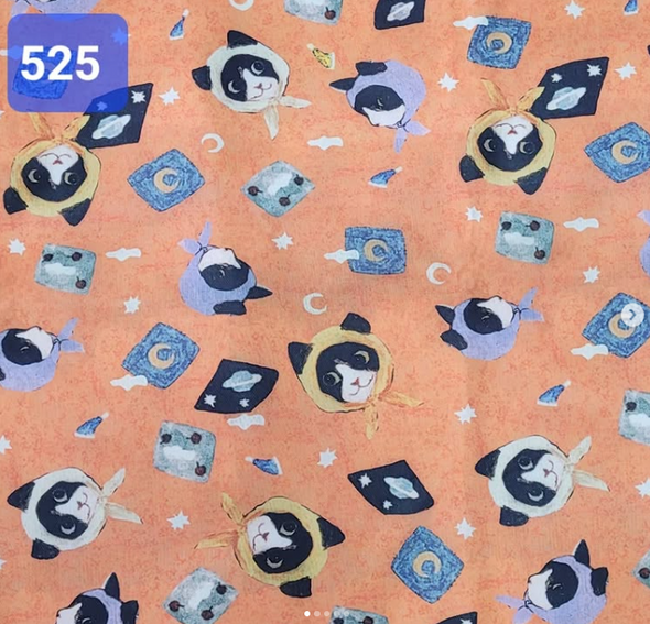 Handmade Water Resistant Shoes bag (Sleepy Cats 525)