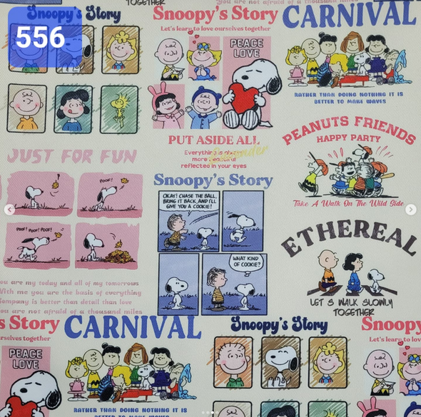 手工防水鞋包 (史努比漫畫嘉年華 556)