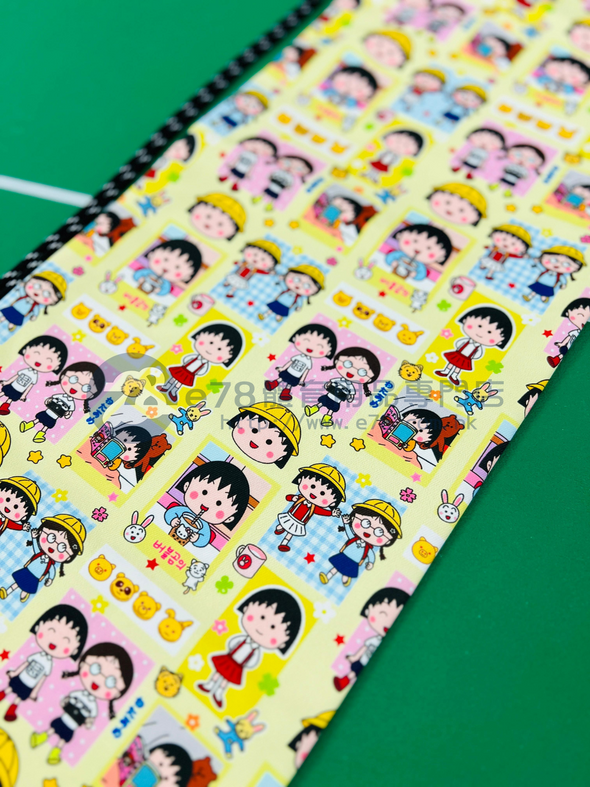 Handmade Water Resistant Racket Case (Chibi Maruko-chan 560)
