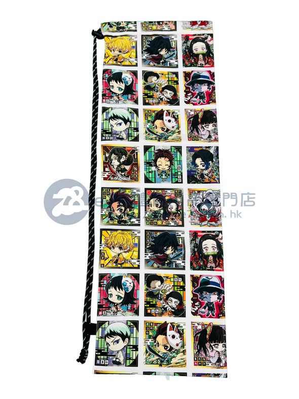 Handmade Water Resistant Racket Case (Chibi Demon Slayer 564)
