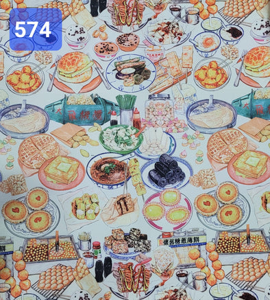 手工防水球拍手柄套 (香港小食樂園 574)