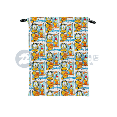 Handmade Water Resistant Shoes bag (Garfield Blue Frame 559)