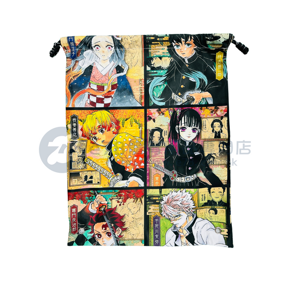 Handmade Water Resistant Shoes bag (Comic Demon Slayer Color 565)