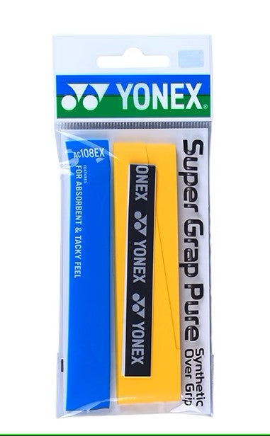 YONEX SUPER GRAP PURE Synthetic Over Grip AC108EX