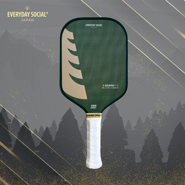 ASAMA 110 BLACK & GOLD - Emerald Green (14MM)