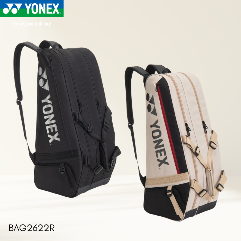 YONEX 背面あり YONEX 2 Way Racket Bag 6 BAG2622R – e78shop