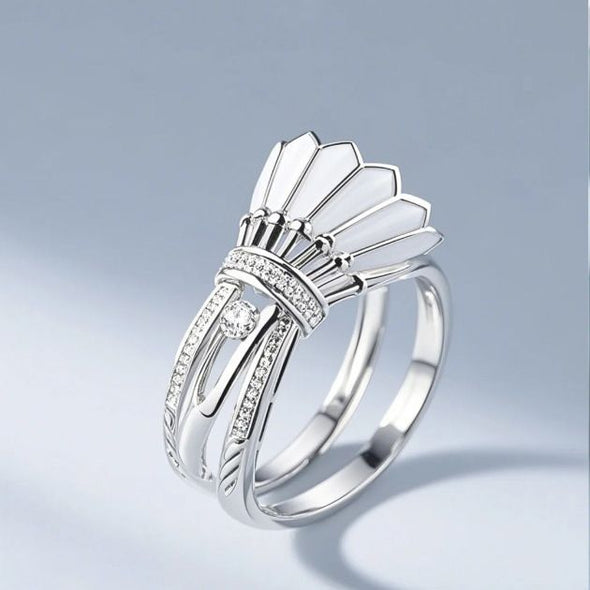 “Game On!” Stylish Badminton Ring CACC003