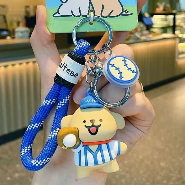 Maltese Sports Series Keychain CKEY0020