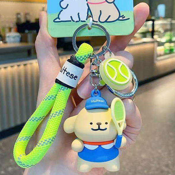 Maltese Sports Series Keychain CKEY0020