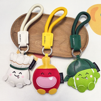 Cartoon Leather Sports Keychain CKEY0028