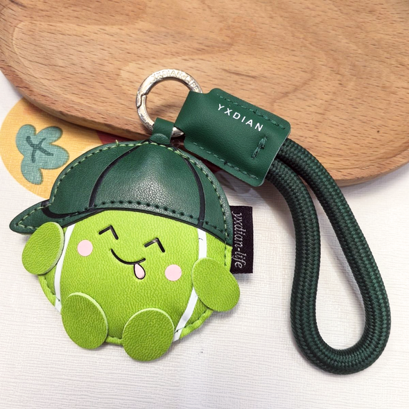 Cartoon Leather Sports Keychain CKEY0028