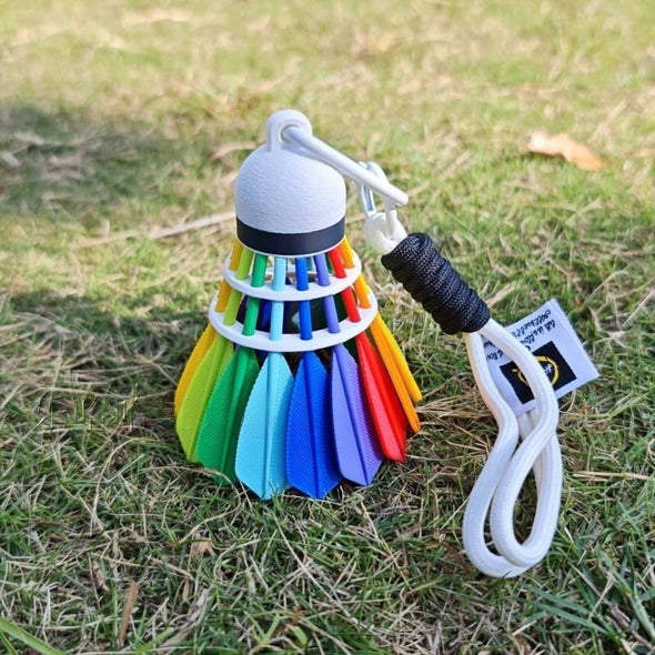 Starry Sky / Rainbow 1:1 Badminton Keychain CKEY0030