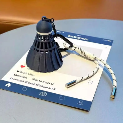 Badminton Shuttlecock Keychain CKEY0033