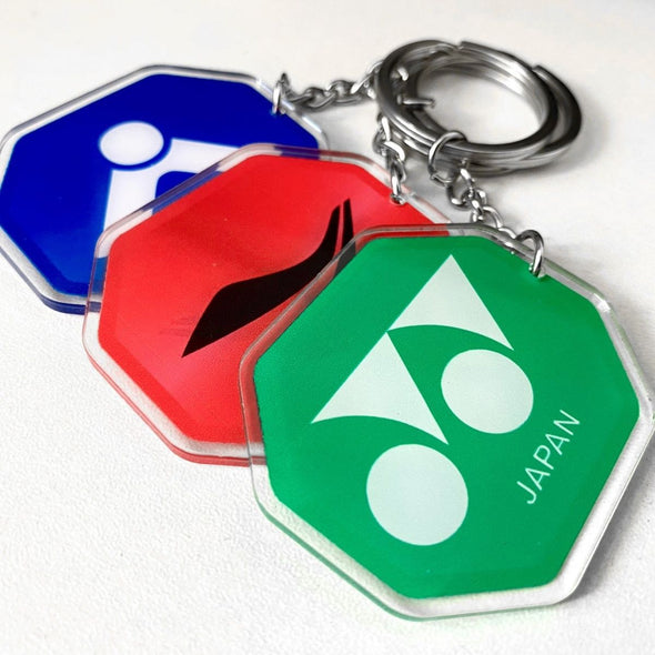 羽毛球底蓋Logo標誌鑰匙扣 CKEY0031