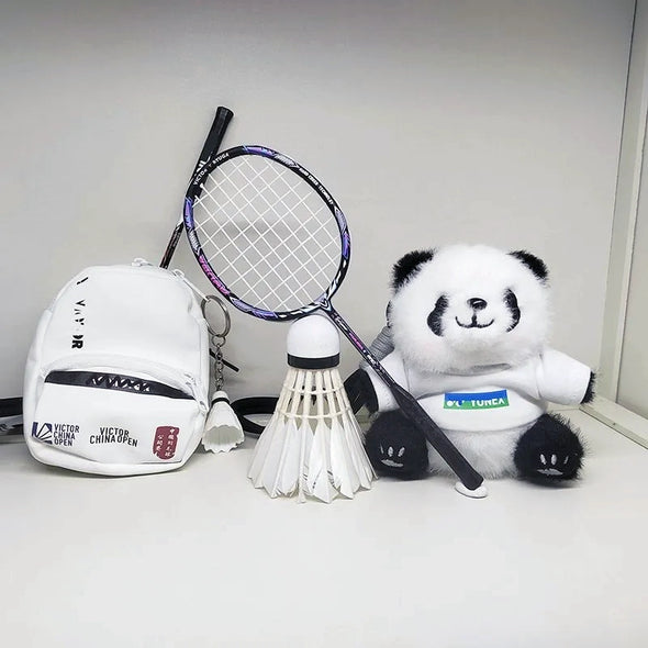 迷你碳素羽毛球拍掛飾 CKEY0035