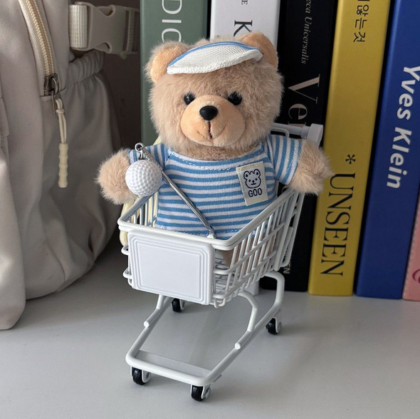 Sporty Plush Doll Bag Charm & Keychain CKEY0038