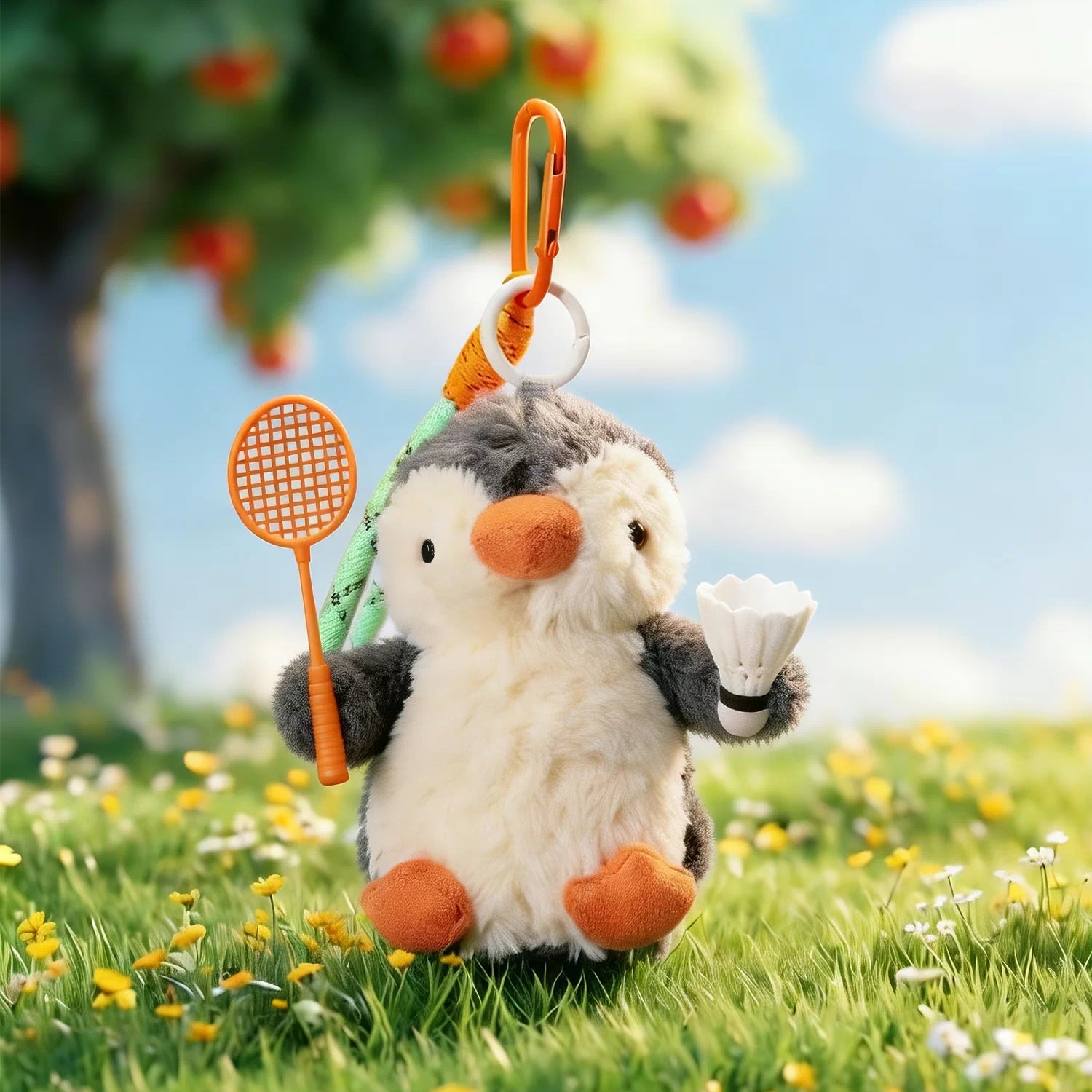 Jellycat Amuseables Sports Badminton - Peluche - L'Armoire de Bébé Jellycat Amuseables Sports Badminton - Peluche - L'Armoire de Bébé