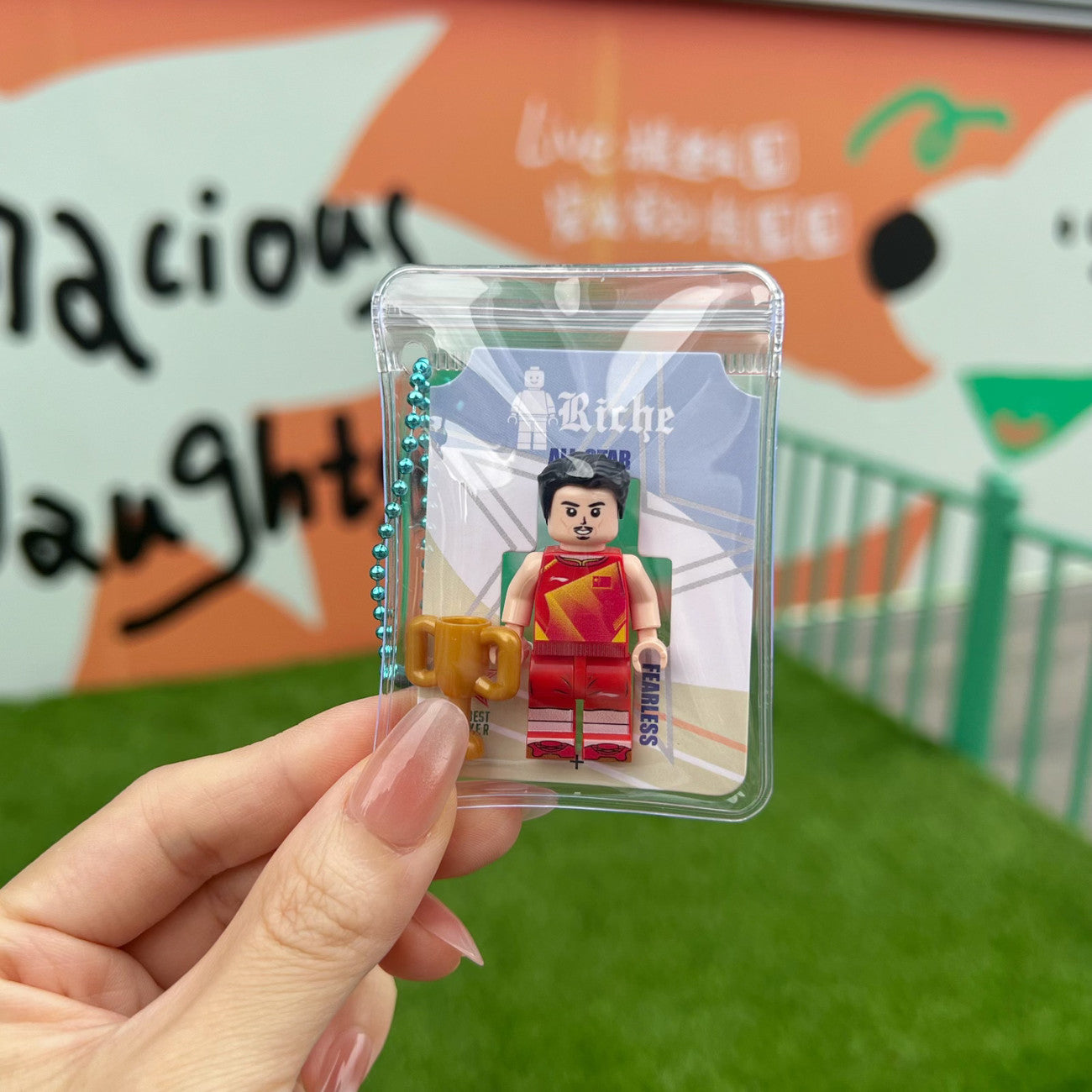 Badminton Star Minifigure Keychain CKEY079 – e78shop