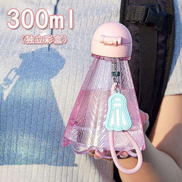 Cute Badminton Plastic Water Bottle COTHER007