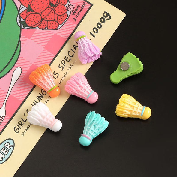 迷你羽毛球樹脂磁石冰箱貼 COTHER011