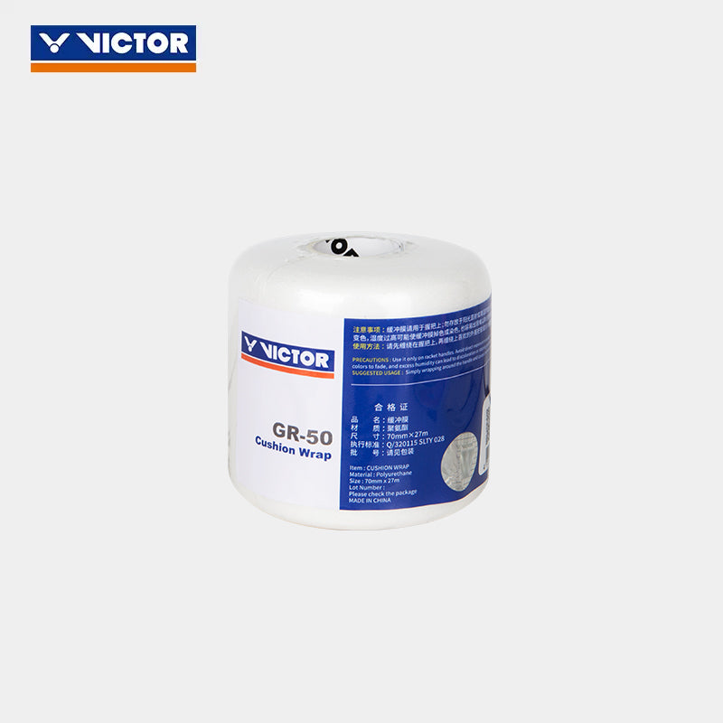 Poignée Sport VICTOR Bande Grip Badminton - Cushion Wrap GR-50 27m Poignée Sport VICTOR Bande Grip Badminton - Cushion Wrap GR-50 27m