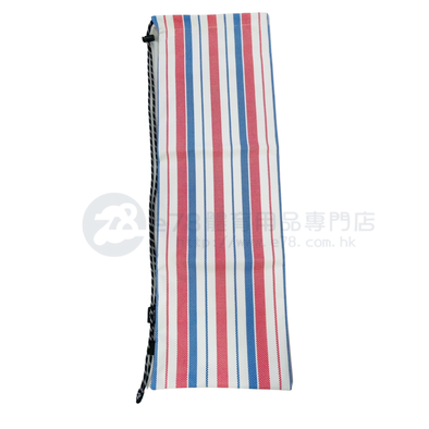 Handmade Water Resistant Racket Case (White-Red-Blue bag 309)