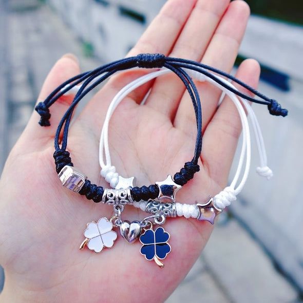 Braided Sports Charm Bracelets (Pair) CACC001