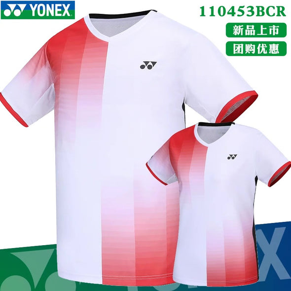 YONEX 男子組比賽T恤 110453BCR