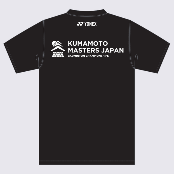 Kumamoto Masters Japan Logo T-shirt (Black)