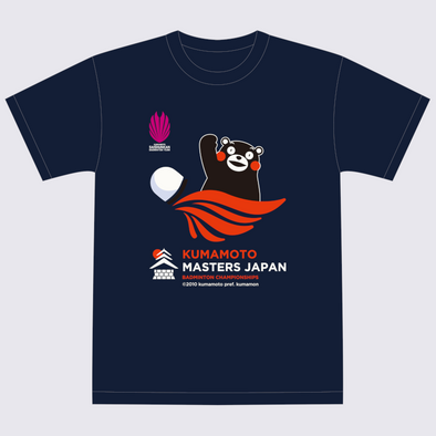 日本熊本大師賽標誌T恤（海軍藍）